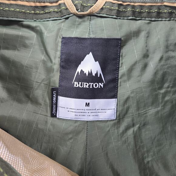 Burton Snowboarding Southside Slim Pants in Khaki Men's Size Medium - Picture 4 of 13